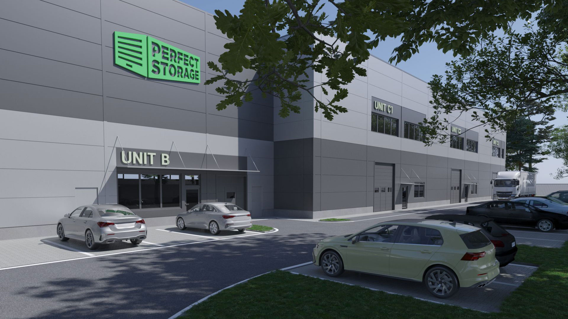 Business Park Visualization 5